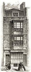 Maison de John Milton dans le Barbican, de 
